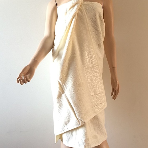 Bathrobe + 2 Body Towels %100 TURKISH COTTON - Picture 4 of 6